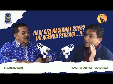 Hari Gizi Nasional 2026?? Ini Agenda PERSAGI Kabupaten Blora!!! | PERSAGI Kabupaten Blora PODCAST Eps. 16
